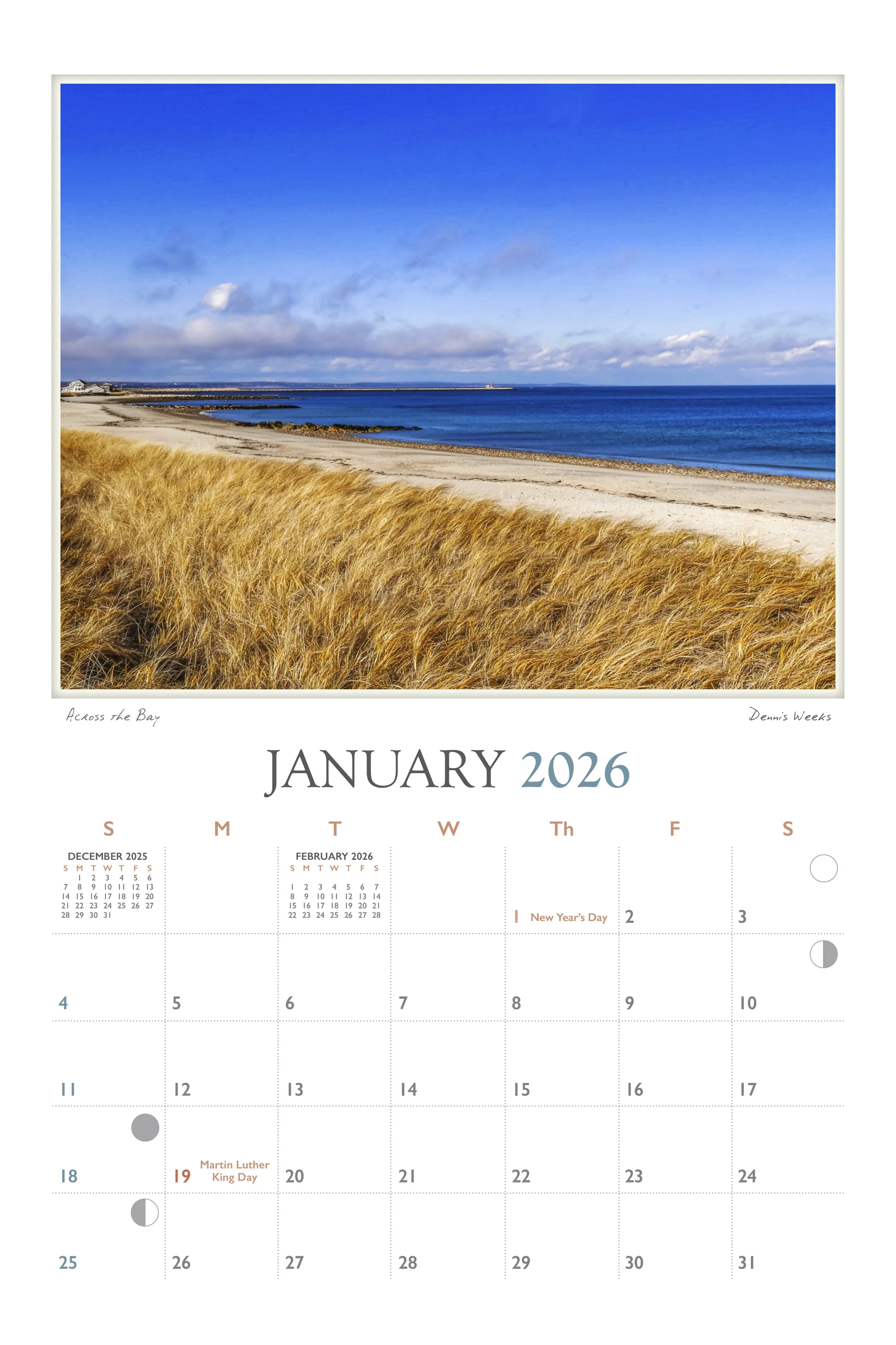 2026 sandwich calendar by Dennis Weeks — Robert Manz Studio